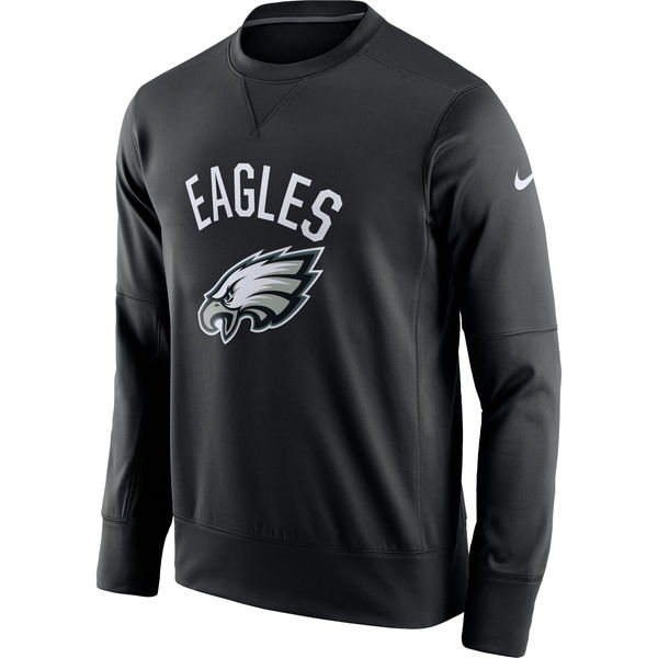 Men's Philadelphia Eagles Nike Black Sideline Circuit Performance Sweatshirt,We sell and wholesale Men's Philadelphia Eagles Nike Black Sideline Circuit Performance Sweatshirt on line form chian!